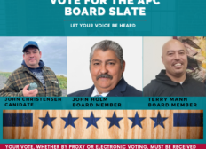 Vote for the APC Board slate