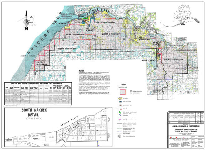 South Naknek Land Status Map